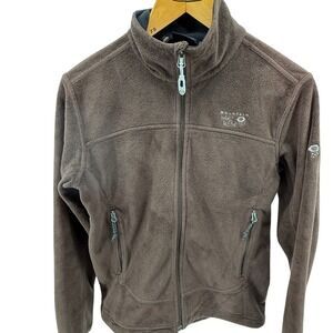 Mountain Hardwear Womens Monkey Fleece  Full Zip Jacket SZ Small‎